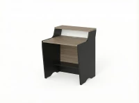 BRL RB082-80х80 Модуль прямой, низкий 800х748х960 Шорвуд/Черный