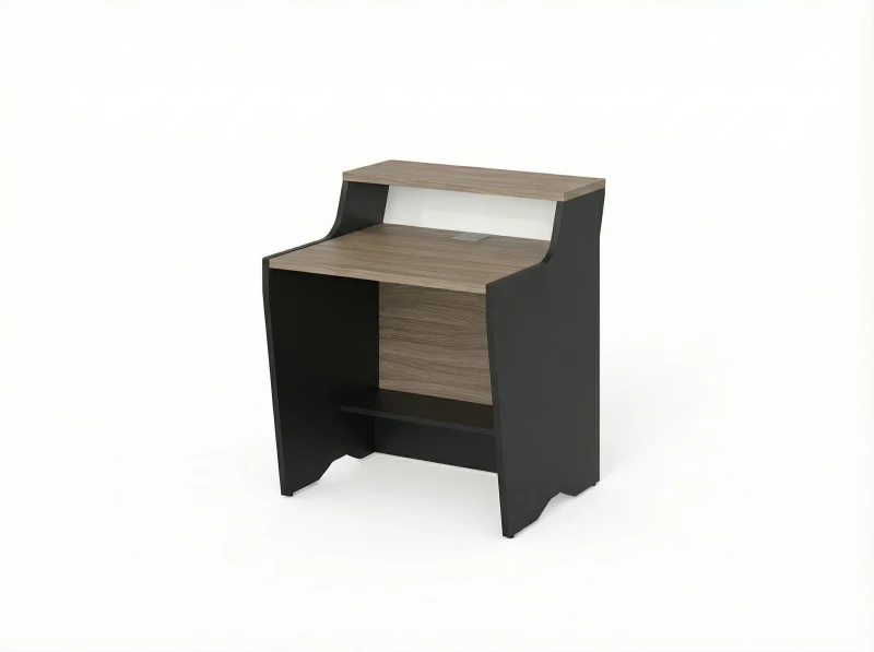 BRL RB082-80х80 Модуль прямой, низкий 800х748х960 Шорвуд/Черный