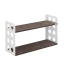 Полка настенная 900x200x500 RM192-90x20 Дуб Апрельский шоколад/Белый