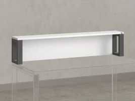 Надстройка для стола 1400x200x300 RM208-140x40 Белый/Серый