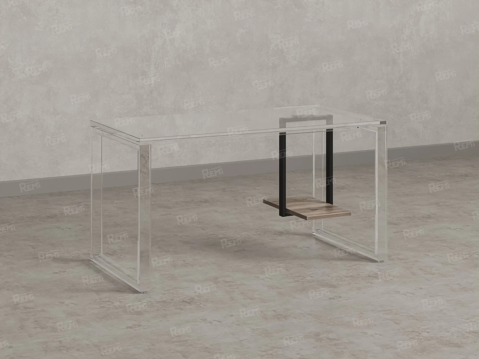 Подставка под системный блок 310x400x505 RM210-31x40 Дуб Маувелла/Черный