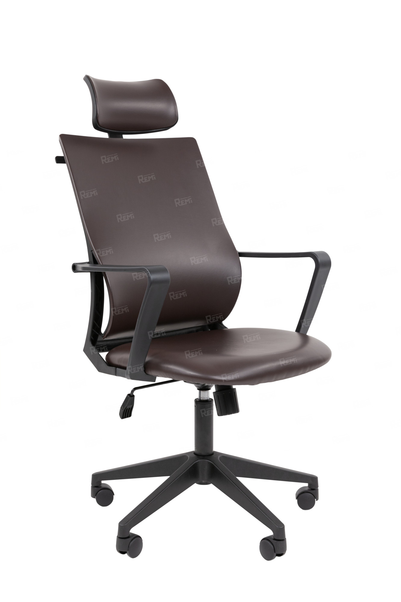 Офисное кресло Chairman 545 Россия экокожа коричневый