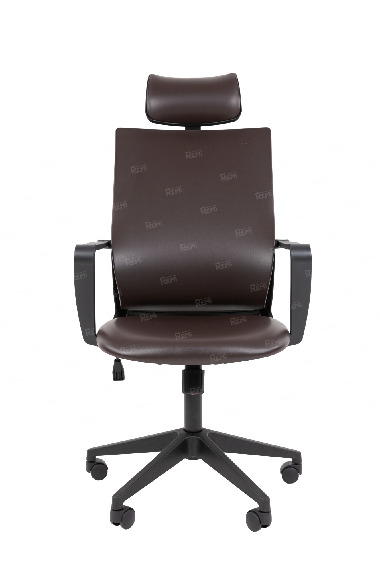 Офисное кресло Chairman 545 Россия экокожа коричневый