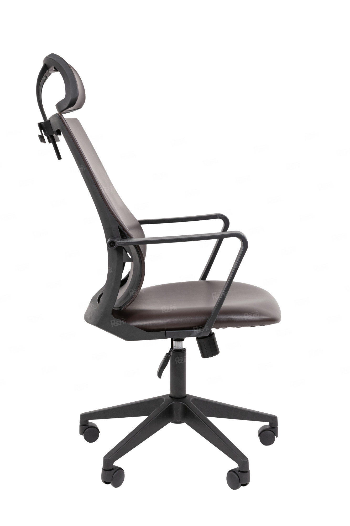 Офисное кресло Chairman 545 Россия экокожа коричневый