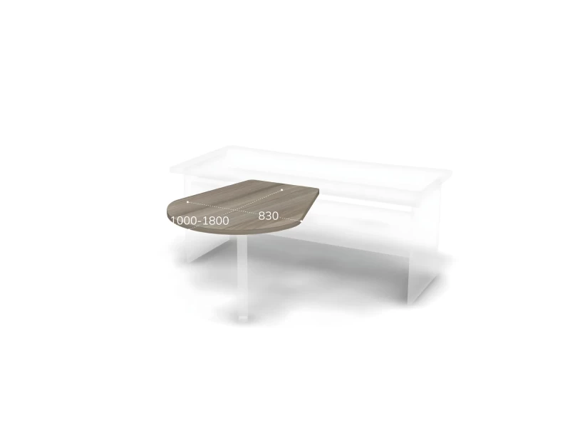 BRL RB029-180х83 Брифинг (без опоры) 1800х830х28 Дрифтвуд