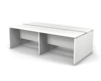 Двухсторонняя станция RE014 276x163x75 см Белый/Белый, Серия Еврова | Europe