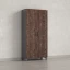 Шкаф распашной, 5 уровней 900x420x1900 RM152-90x41 Дуб Апрельский шоколад/Серый