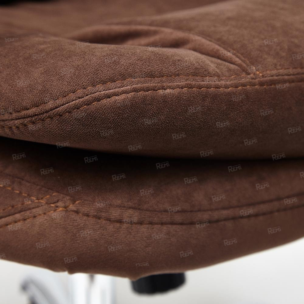 Кресло SOFTY LUX  Коричневый/Коричневый, Флок (арт. 13595)