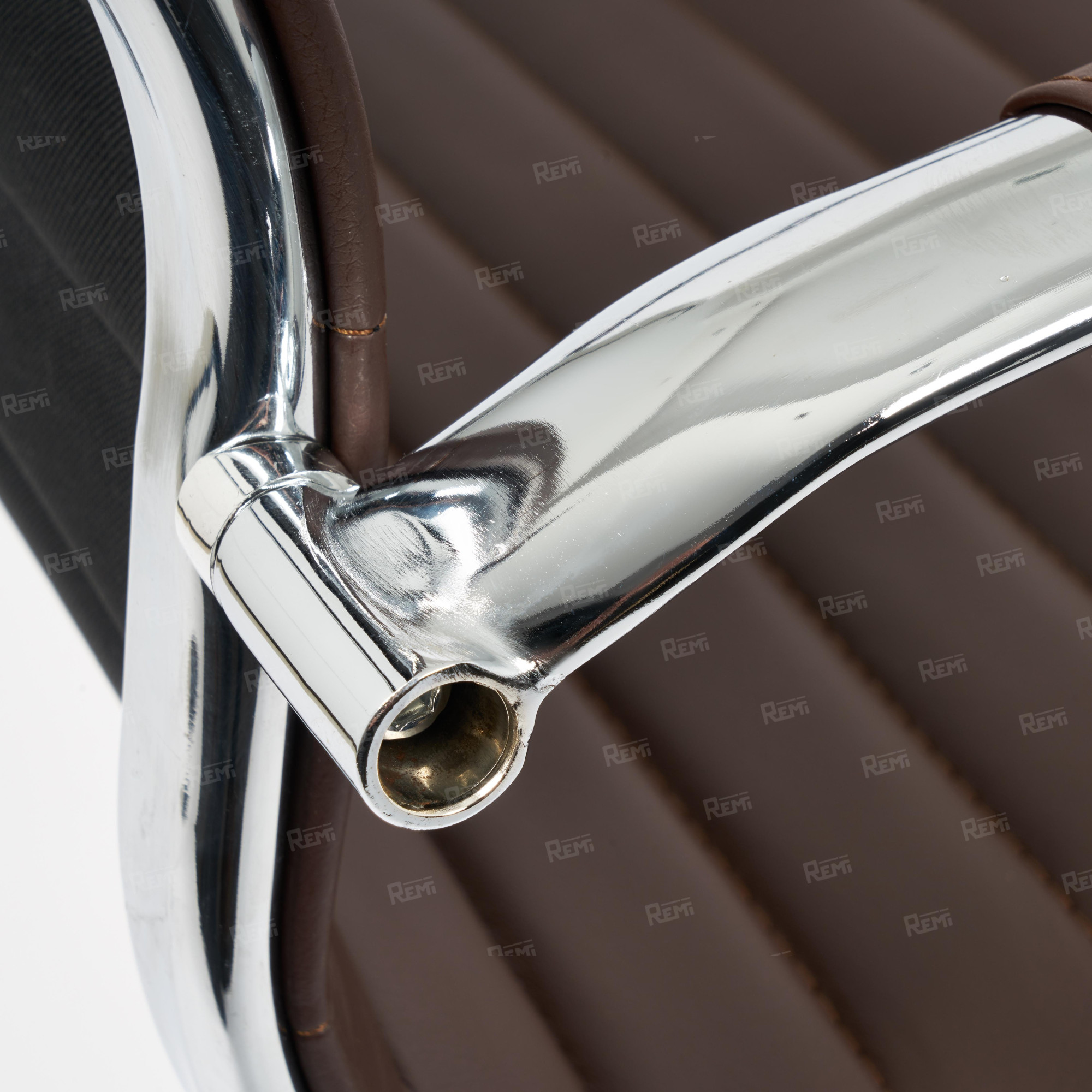 Кресло URBAN-LOW Коричневый/Коричневый, Экокожа (арт. 14451)