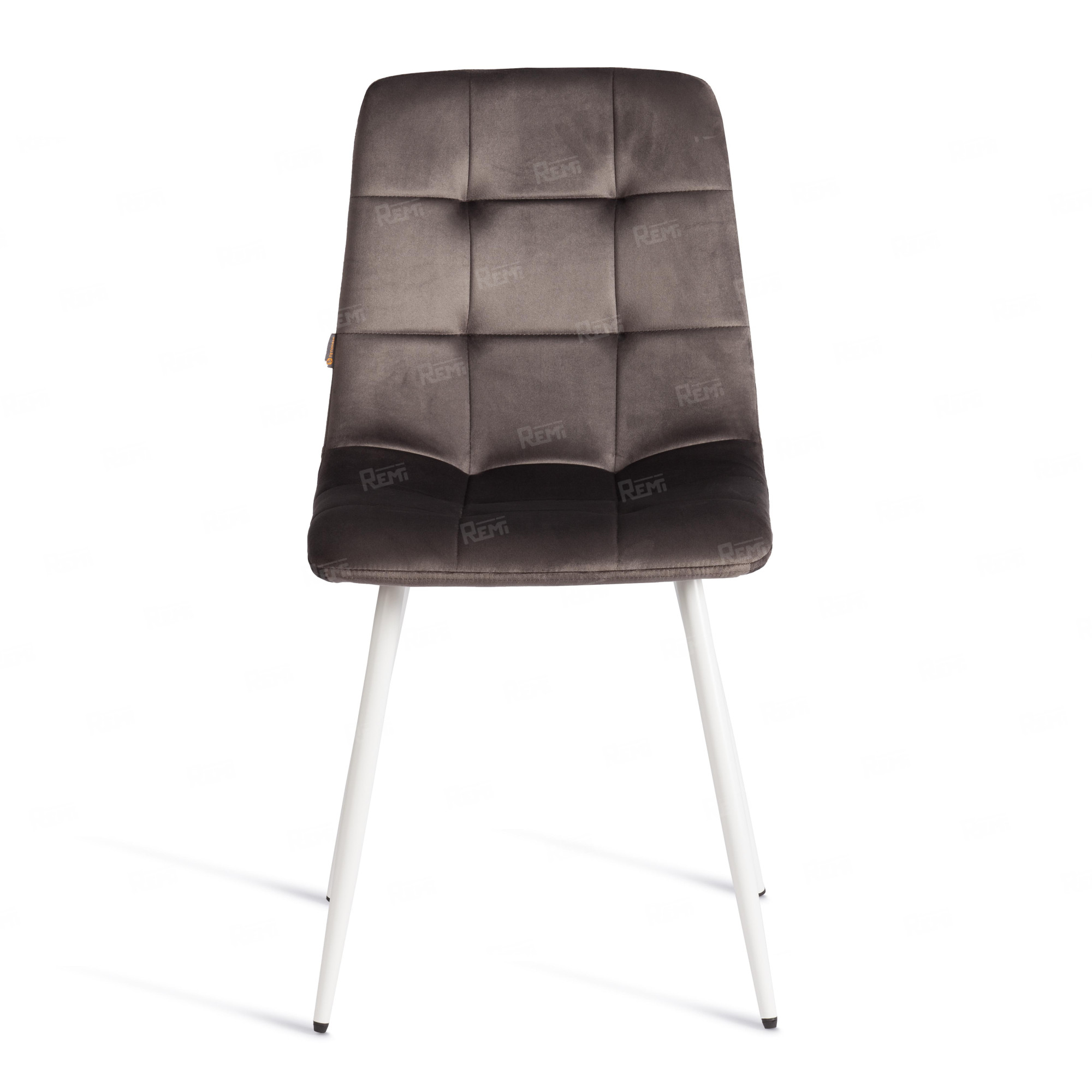 Стул CHILLY (mod. JSC-220) Темно-серый/Темно-серый, Велюр (арт. 24969)