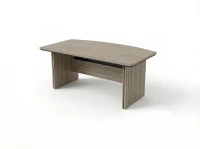 BRL RB068-200x100 Стол руководителя прямой составной 2000х1000х760 Шорвуд/Черный