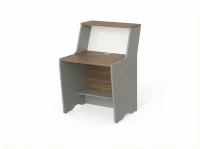 BRL RB084-120х82 Модуль прямой высокий 1200х822х1175 Шорвуд/Серый вулканический