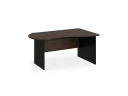 BRL RB004-180х120R Стол асимметричный правый 1800х1200х740 Венге/Черный