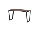 Стол прямой на U-образных опорах 1800x600x750 RM003-18x6 Дуб Апрельский шоколад/Черный
