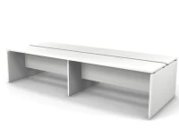 Двухсторонняя станция RE014 316x123x75 см Белый/Белый, Серия Еврова | Europe