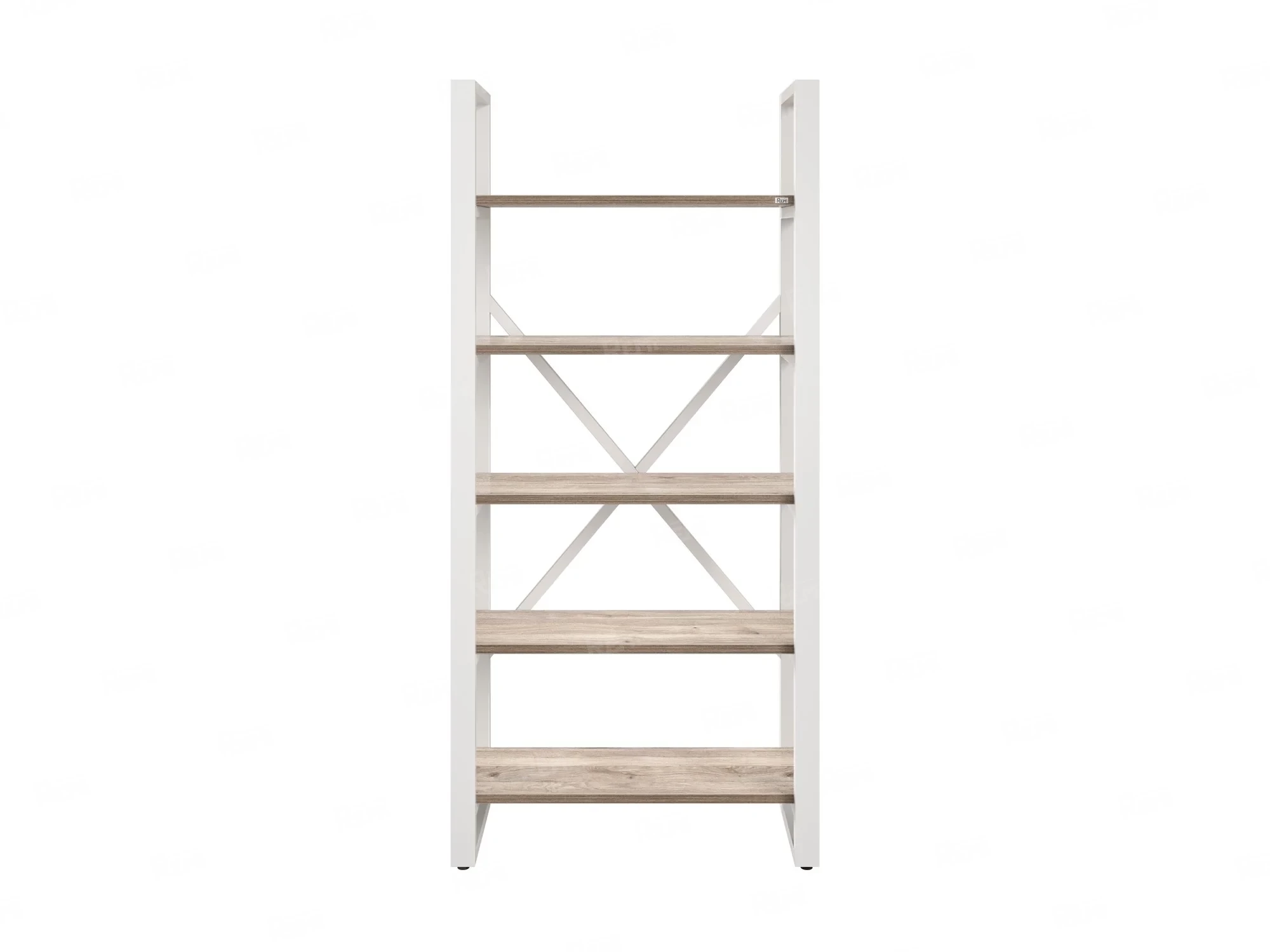Стеллаж, 5 уровней 900x370x1920 RM130-90x37 Дуб Маувелла/Белый