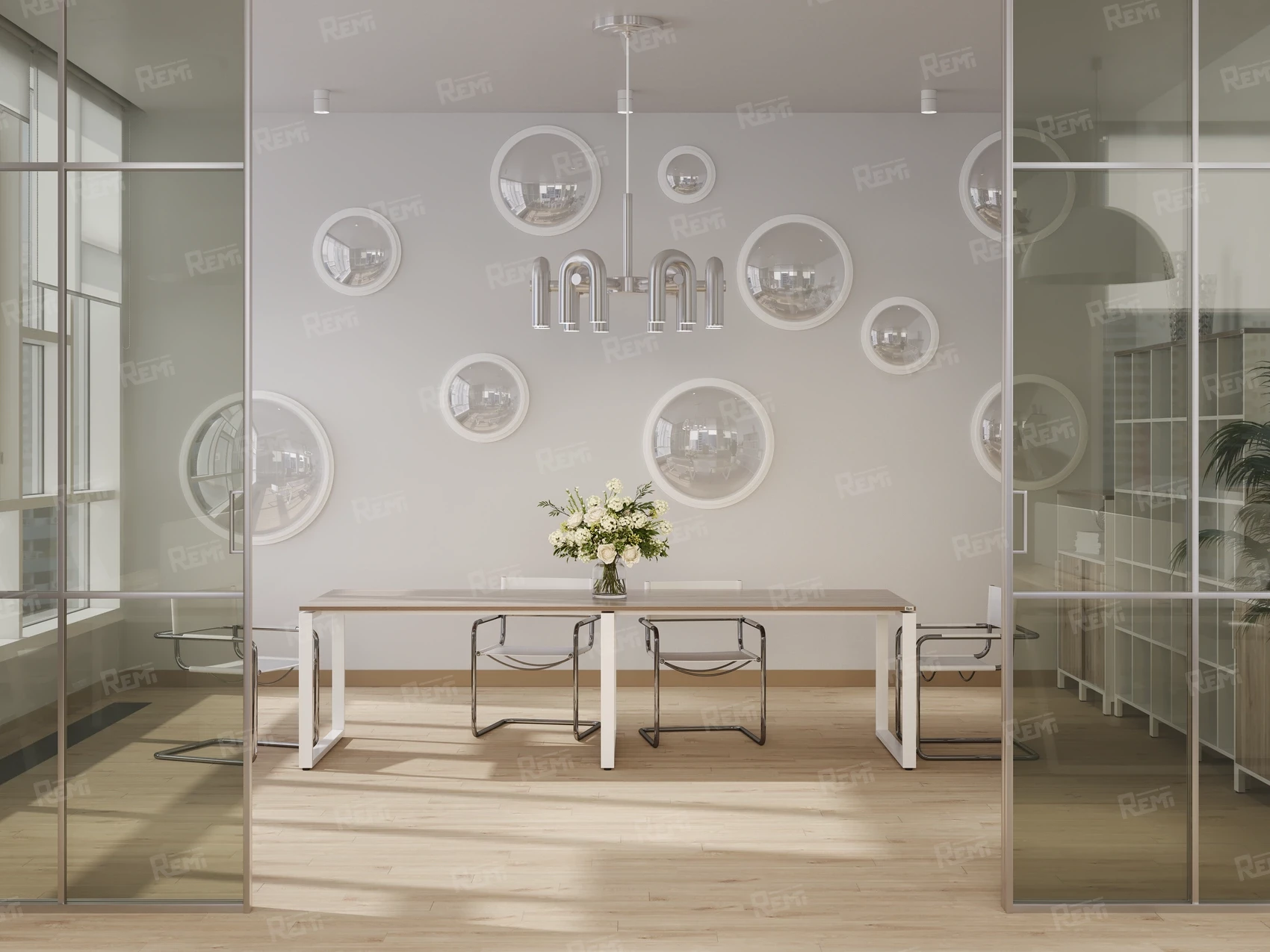 Серия РЕМИ МЕТАЛ | REMI METAL - в цвете: Дуб Маувелла/Белый