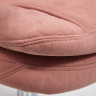 Кресло SOFTY LUX  Розовый/Розовый, Флок (арт. 13952)
