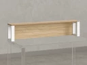 Надстройка для стола 1400x200x300 RM208-140x40 Вяз Швейцарский Светлый/Белый