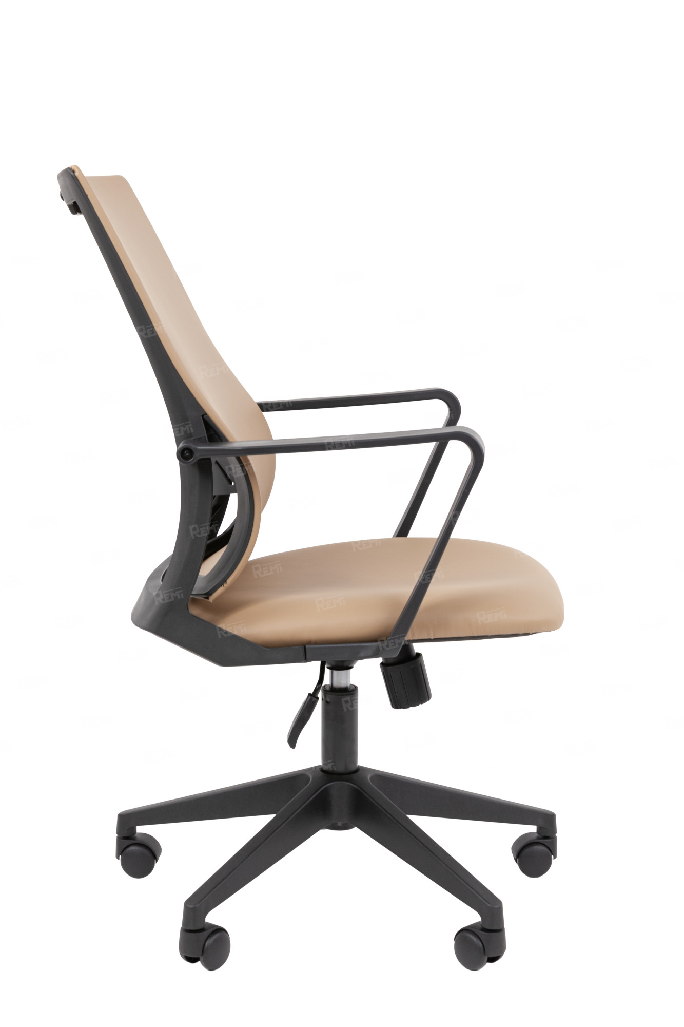 Офисное кресло Chairman 545 Россия экокожа бежевый без подголовника