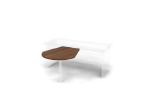 BRL RB029-140х83 Брифинг (без опоры) 1400х830х28 Орех Вармия