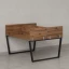 Бенч-система, 2 рабочих места, 5 ЛДСП экранов 1800x1200x750 RM172-4-18x12 Дуб Юстус/Черный
