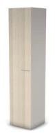 Шкаф узкий, RAC055 высокий, универсальный 45,1x44,8x198,2см Сосна Аланд/Серый камень, Серия Аккорд / Accord