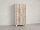 Шкаф распашной, 5 уровней 900x420x1900 RM152-90x41 Дуб Маувелла/Белый
