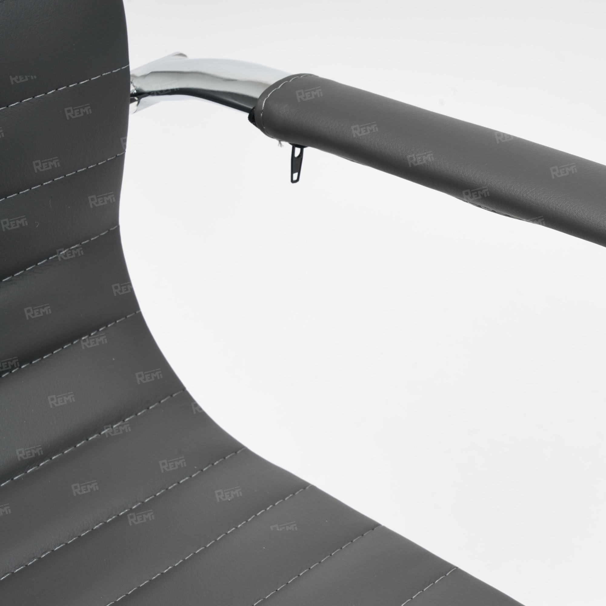 Кресло URBAN-LOW Металлик/Металлик, Экокожа (арт. 14453)