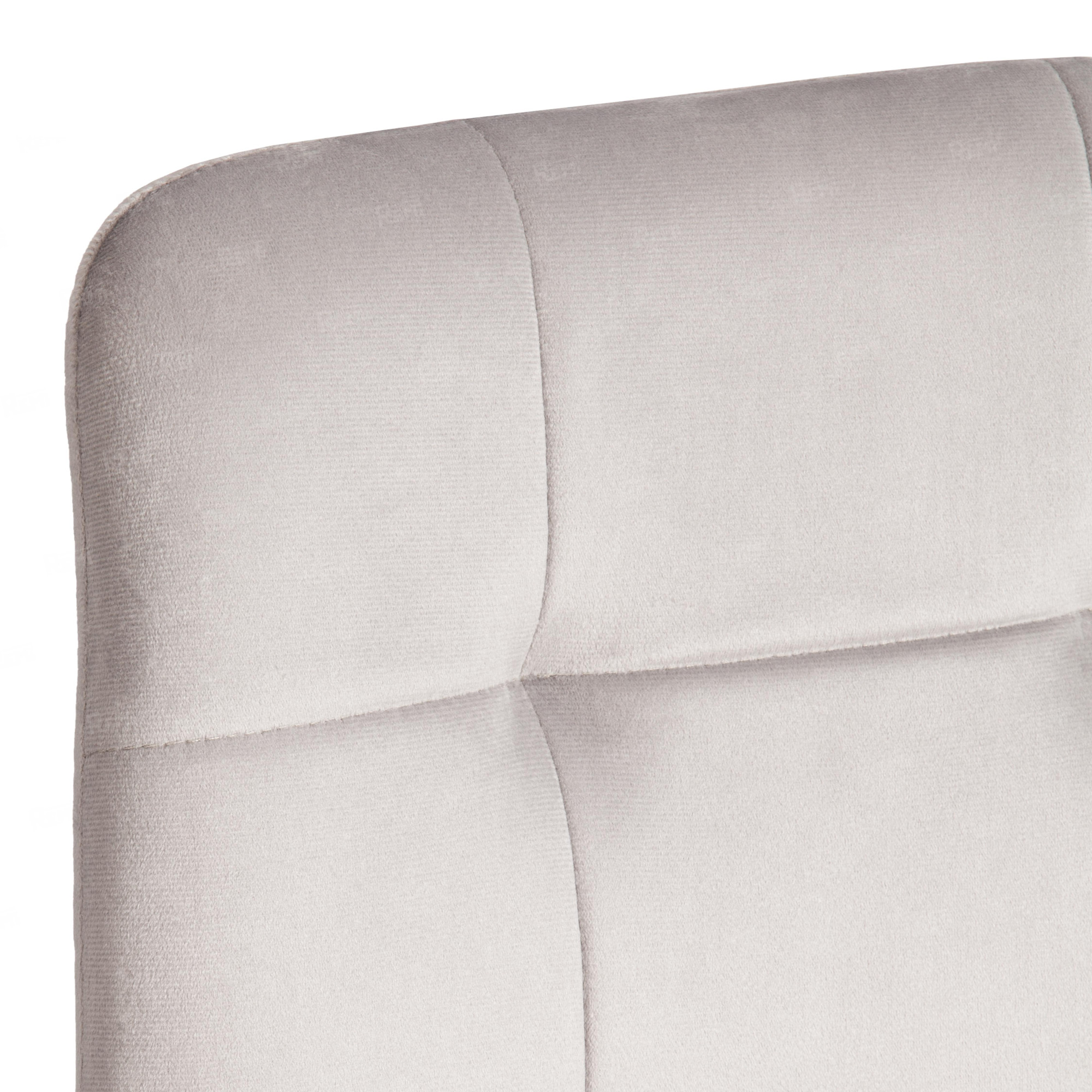 Стул CHILLY (mod. JSC-220) Светло-серый/Белый, Велюр (арт. 24967)