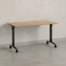 Стол складной, мобильный 1400x600x750 RM011-14x6 Дуб Юстус/Черный