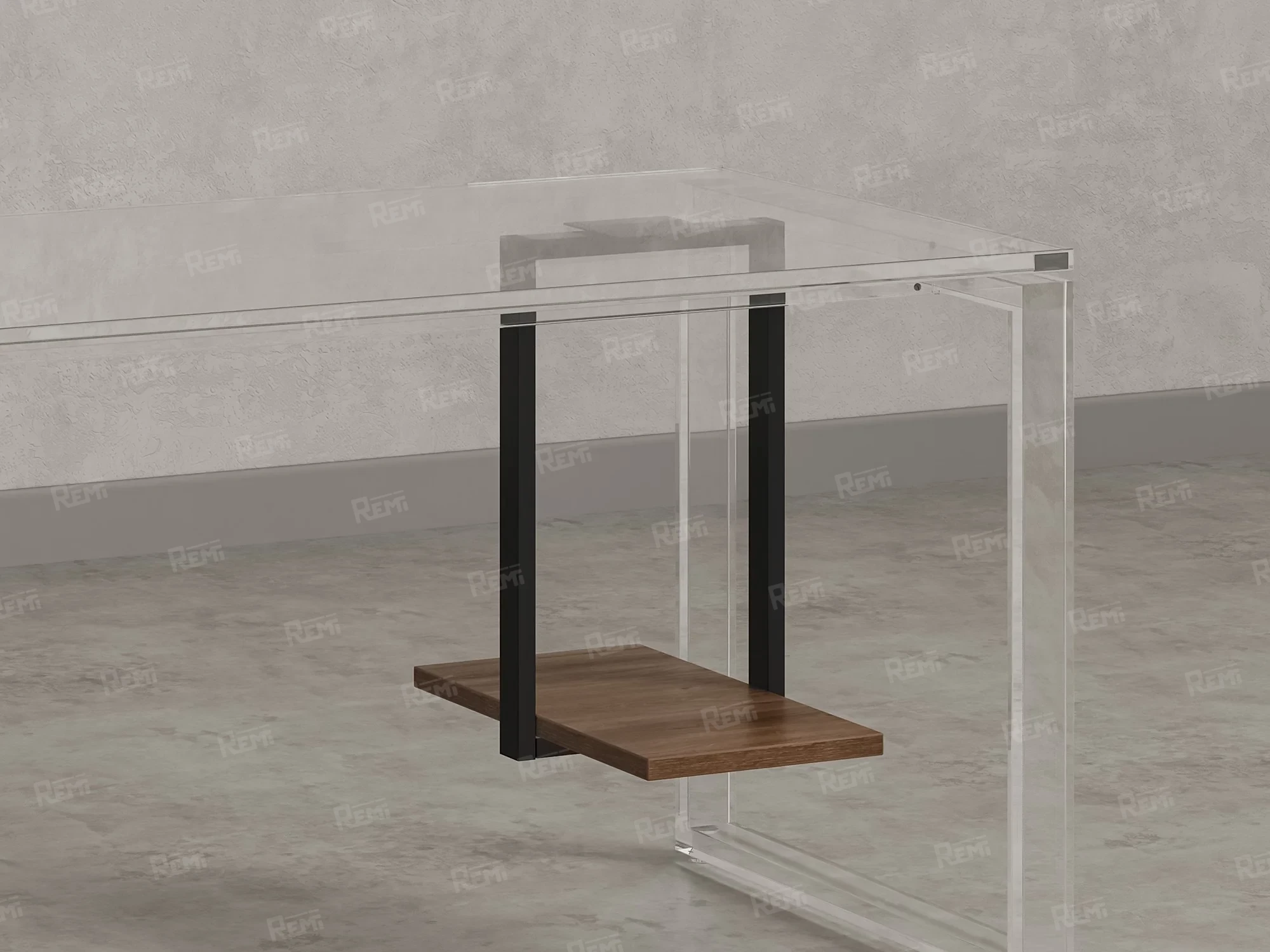 Подставка под системный блок 310x400x505 RM210-31x40 Юстус/Черный