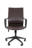 Офисное кресло Chairman 545 Россия экокожа коричневый без подголовника