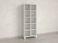 Стеллаж, 10 ячеек 750х370х1980 RM142-75x37 Белый/Белый