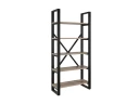 Стеллаж, 5 уровней 900x370x1920 RM130-90x37 Дуб Маувелла/Черный