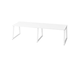 Cтол для переговоров, на A-обазном каркасе 2300x1450x750 RM083-230x145 Белый/Белый