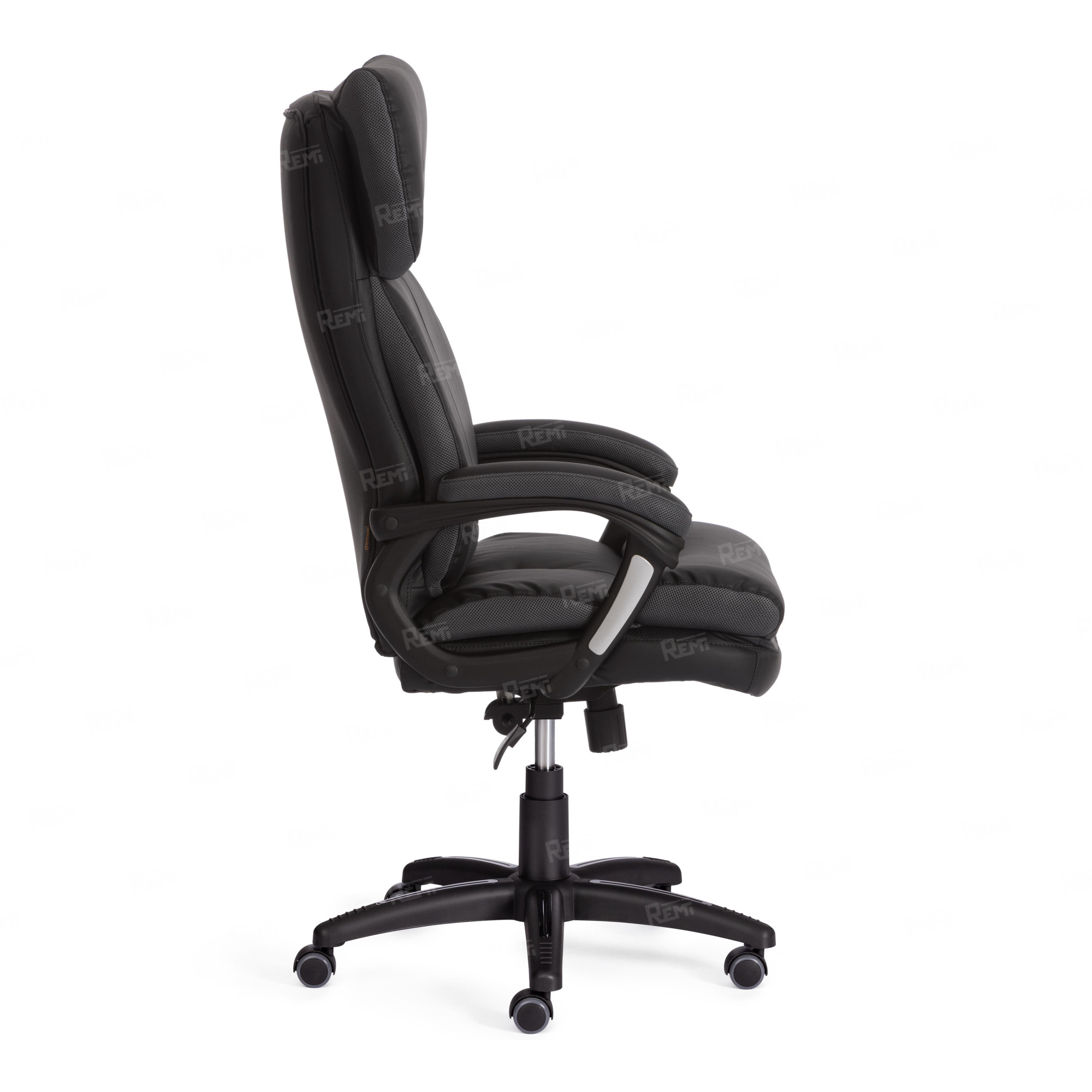 Кресло DUKE Черный/Черный, Экокожа (арт. 12904)