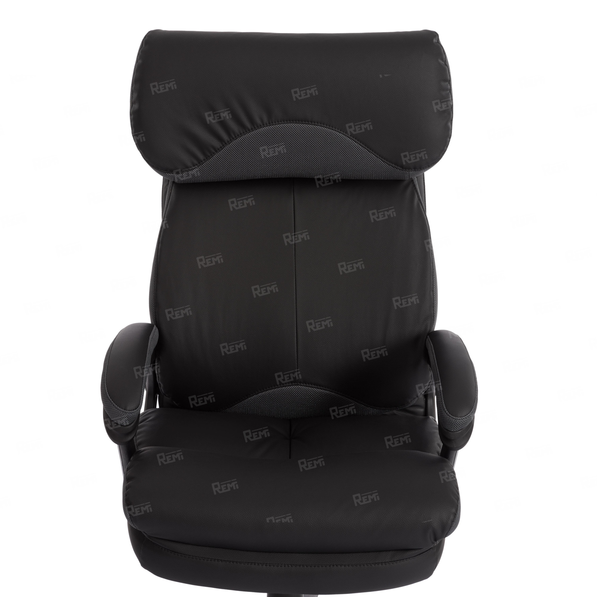 Кресло DUKE Черный/Черный, Экокожа (арт. 12904)