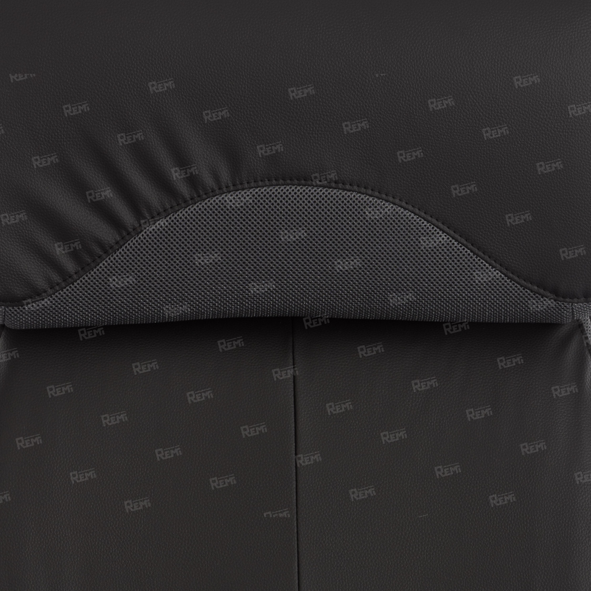 Кресло DUKE Черный/Черный, Экокожа (арт. 12904)