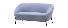Диван Брокко на 2 места цвет Голубой