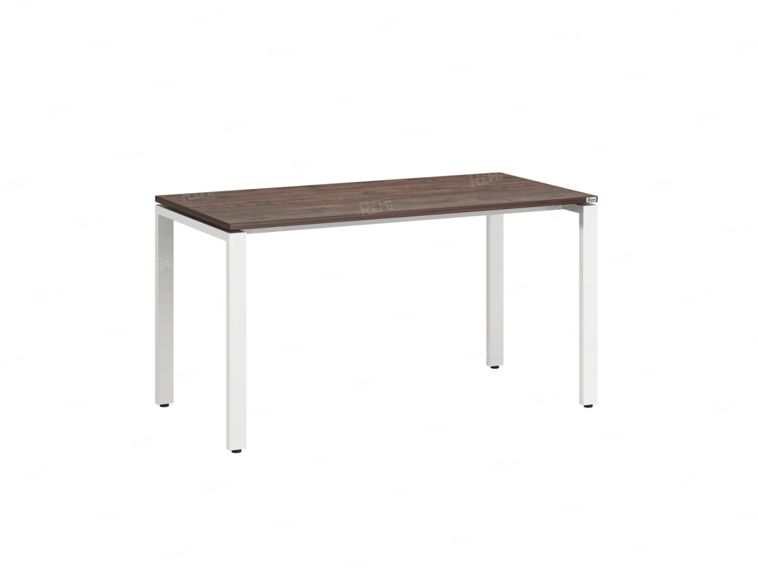 Стол прямой на П-образных опорах 2000x700x750 RM001-20x7 Дуб Апрельский шоколад/Белый