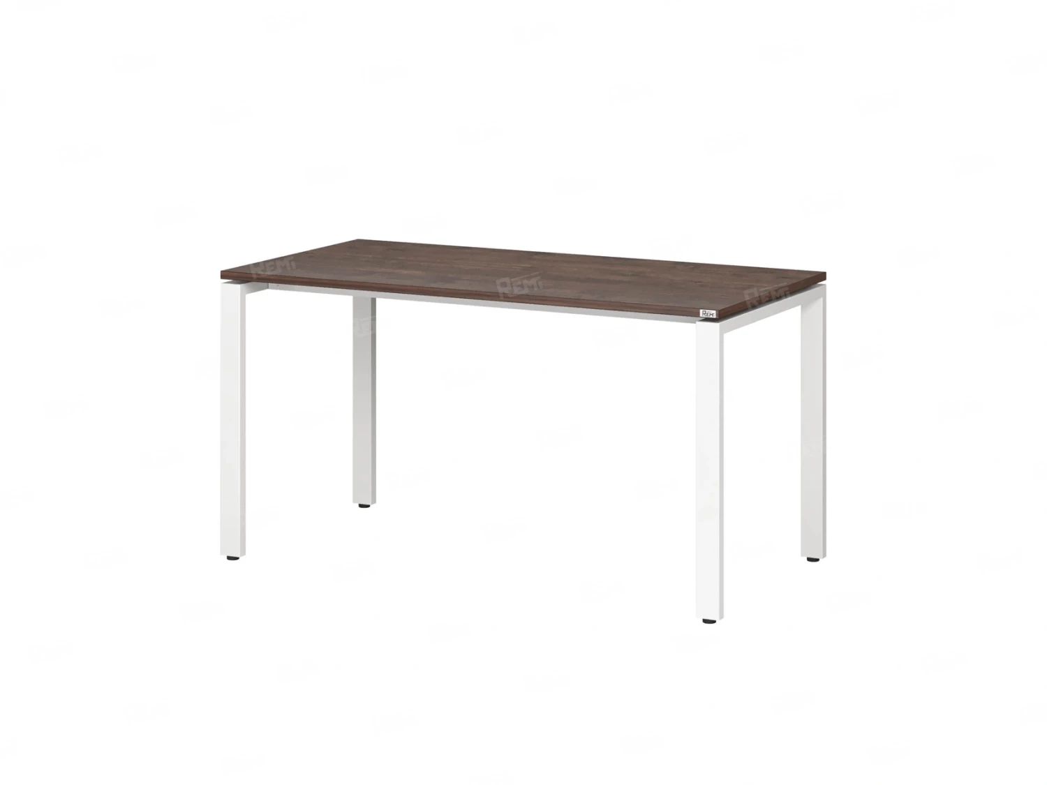 Стол прямой на П-образных опорах 2000x700x750 RM001-20x7 Дуб Апрельский шоколад/Белый
