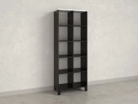 Стеллаж, 10 ячеек 750х370х1980 RM142-75x37 Белый/Черный