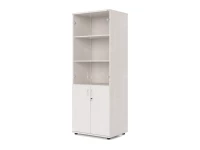 Шкаф комбинированный RLG039 700х550х1830 Дуб Молочный, Серия ЛАЙТ | LIGHT
