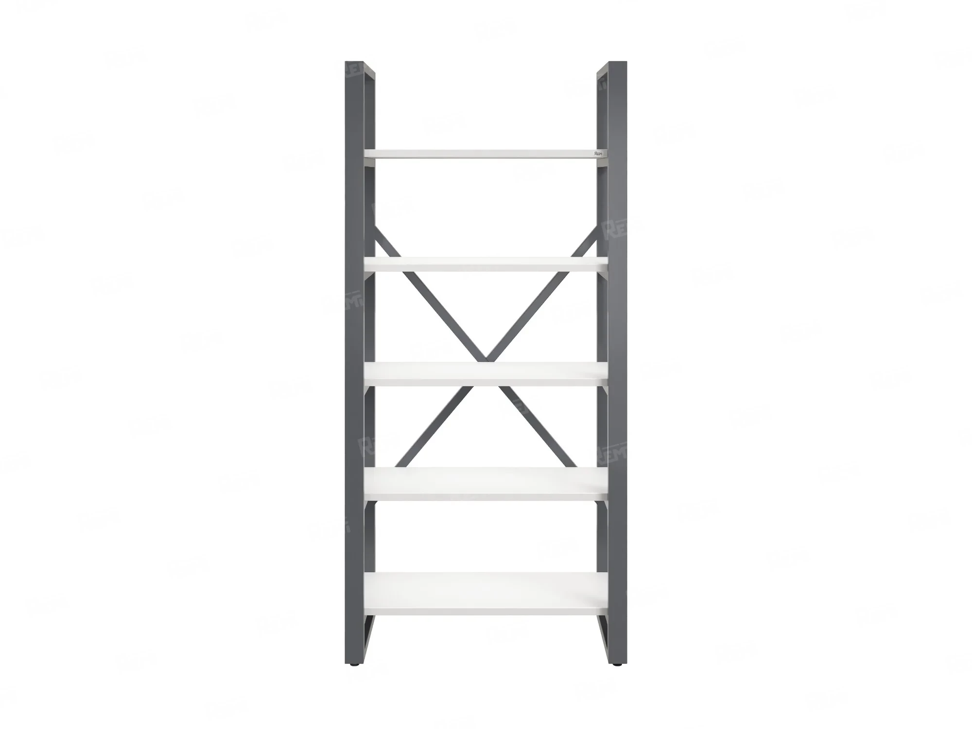 Стеллаж, 5 уровней 900x370x1920 RM130-90x37 Серый/Серый