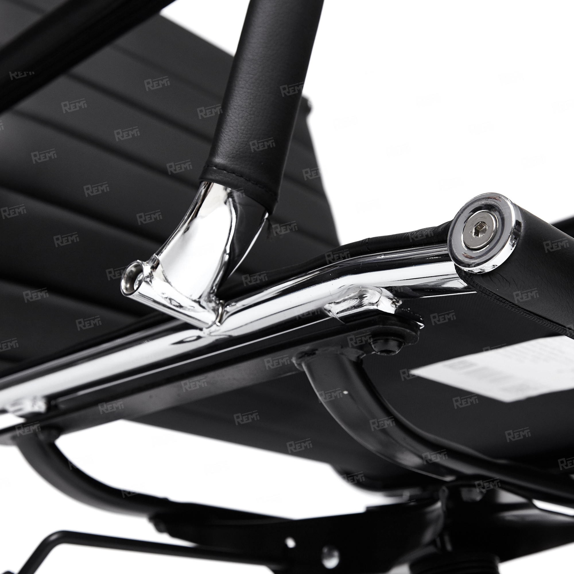 Кресло URBAN-LOW Черный/Черный, Экокожа (арт. 14460)