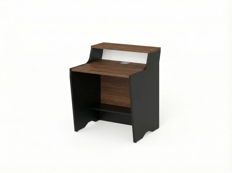 BRL RB082-80х80 Модуль прямой, низкий 800х748х960 Орех Вармия/Черный