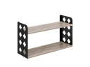 Полка настенная 900x200x500 RM192-90x20 Дуб Маувелла/Черный