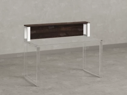 Надстройка для стола 1400x200x300 RM208-140x40 Дуб Апрельский Шоколадный/Белый