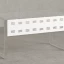Нижний подвесной экран из металла 2000x5x300 RM203-200x30 Белый
